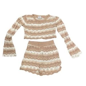 Princess Polly Knit Beige Set